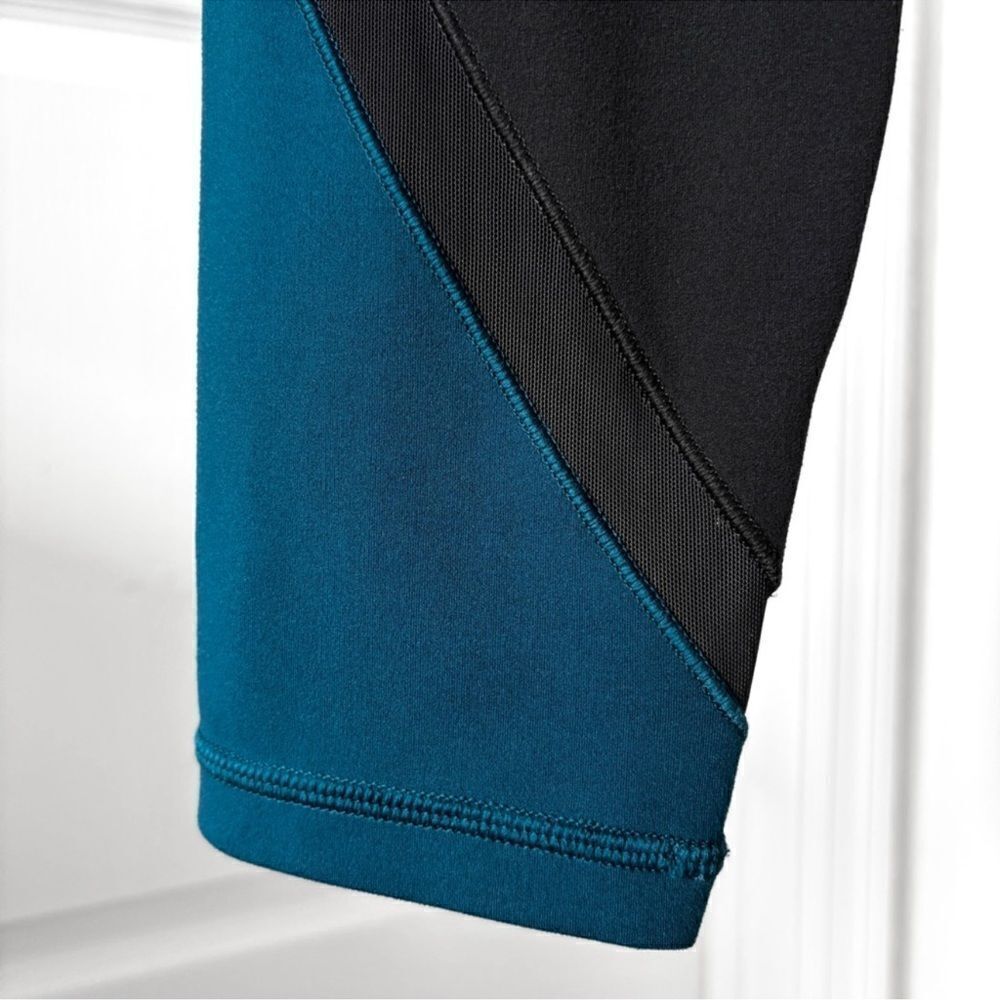 Athleta Elevation Powervita Teal 7/8 Leggings Size Small - Picture 11 of 16